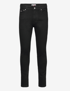 SIMON SKNY AG6289 - džinsa bikses ar tievām starām - denim black