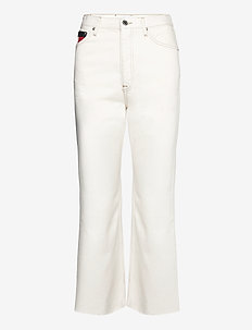 HARPER HR FLARE ANKLE BF SSPWR - uitlopende jeans - save sp white rgd