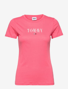 TJW SKINNY ESSENTIAL LOGO 1 SS - t-shirts - garden rose