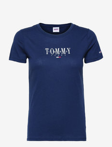 TJW SKINNY ESSENTIAL LOGO 1 SS - t-shirts - twilight navy