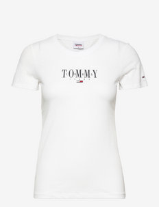 TJW SKINNY ESSENTIAL LOGO 1 SS - t-shirts - white