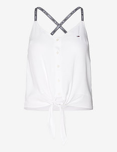 TJW ESSENTIAL STRAPPY TOP - blouses zonder mouwen - white