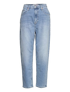 Current mood Mom fit jeans Rabatt 41 % DAMEN Jeans Mom fit jeans Print Mehrfarbig/Beige S 