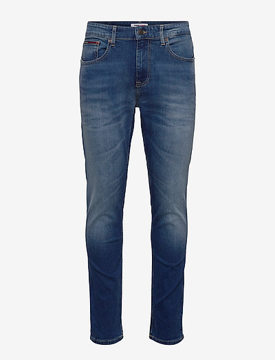 AUSTIN SLIM TAPERED WMBS - slim jeans - wilson mid blue stretch