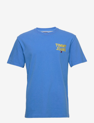 TJM CHEST LOGO TEE - t-shirts - electric aqua