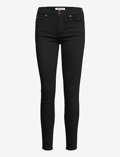 NORA MR SKNY STBKS - skinny jeans - staten black stretch