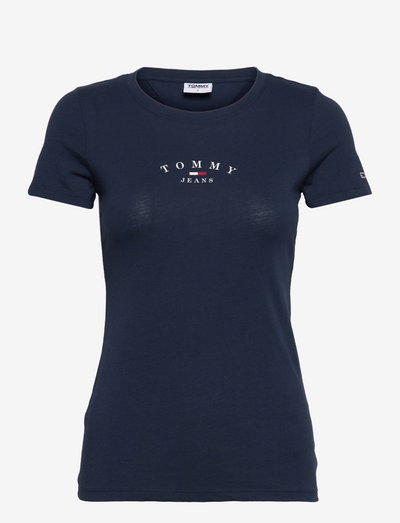 TJW SKINNY ESSENTIAL LOGO 2 SS - t-shirts - twilight navy