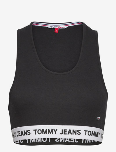tommy hilfiger crop top long sleeve