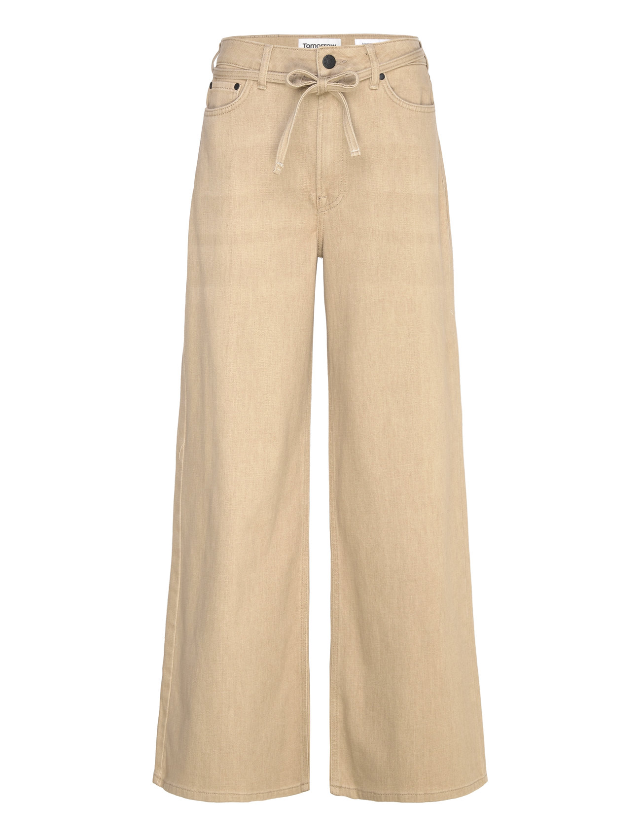 TOMORROW Trw-Arizona Belted Jeans Wash Origi Khaki - 32 - Damen