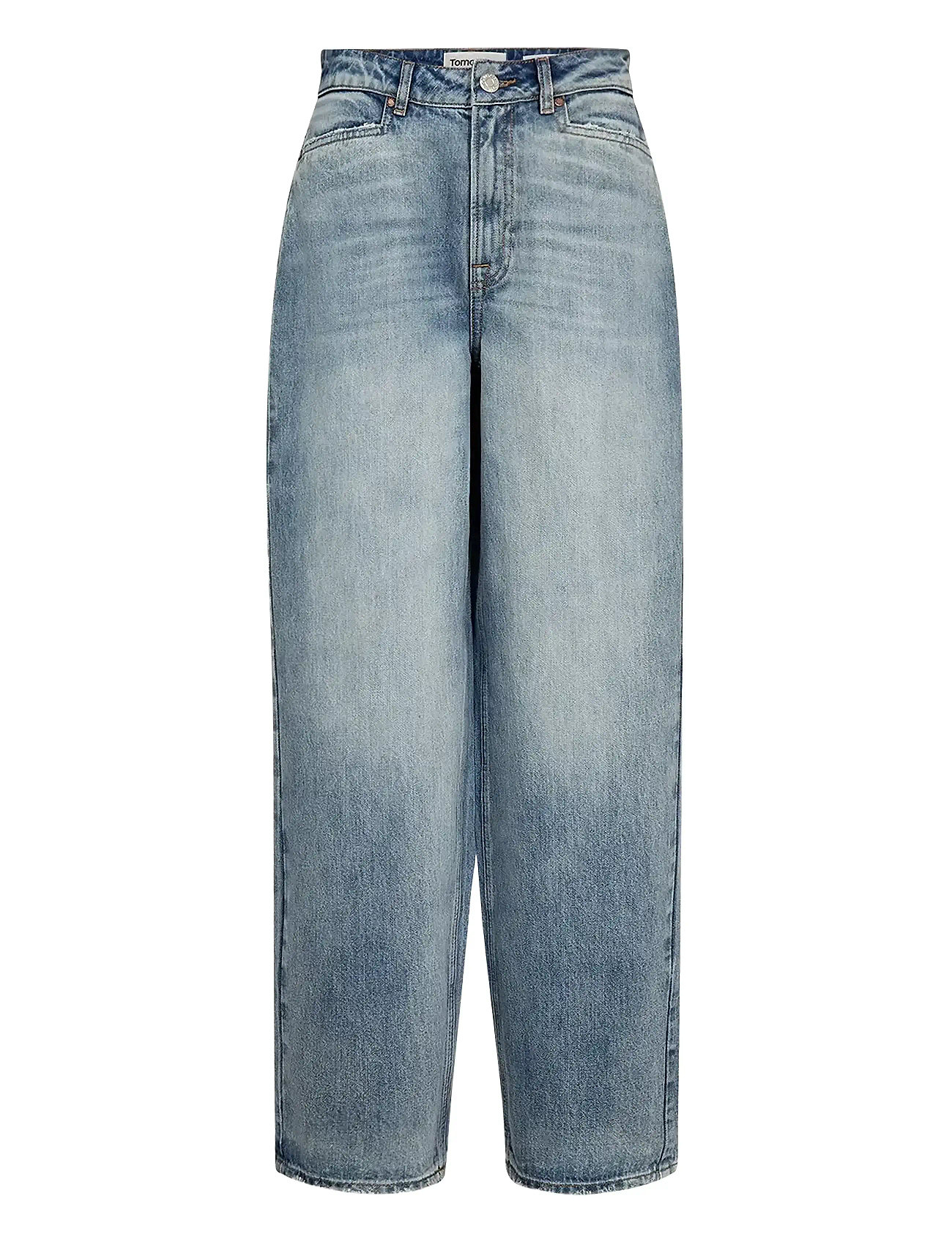 TOMORROW Trw-Kaia Slung Jeans Wash Genova Blau - 29x32 - Damen