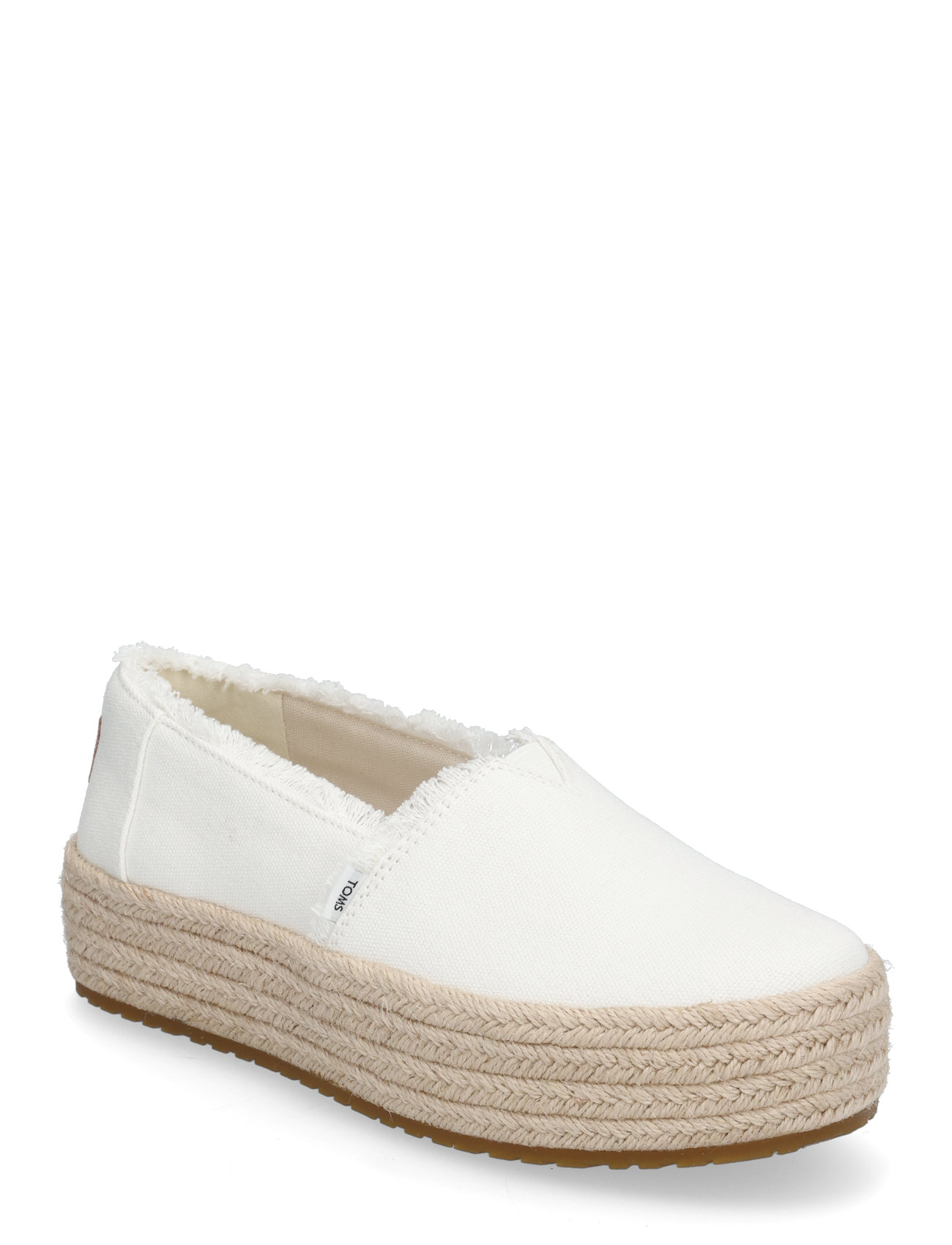TOMS Valencia, 39, White, Espadriller > Flade Espadriller, Dame