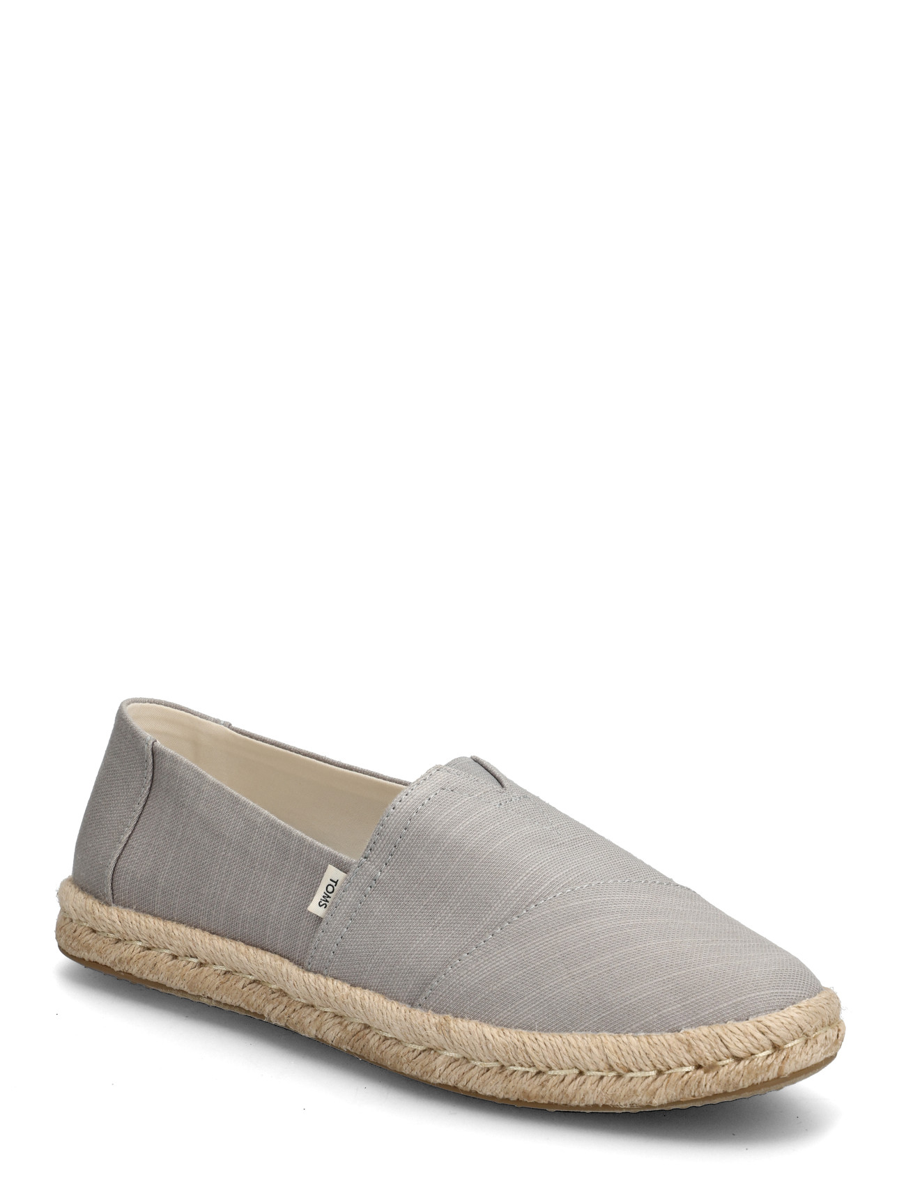 TOMS Alpargata Rope 2.0, 37.5, Grey, Espadriller > Flade Espadriller, Dame