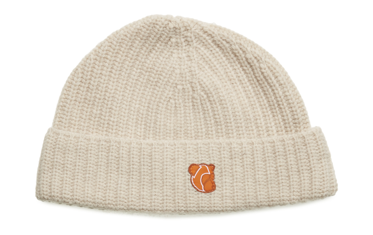 In LogooatmealTonsure Teddy Beanie With Lambswool Xn0O8wkP