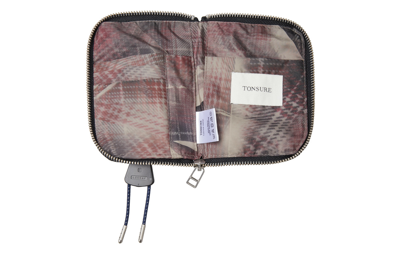 Reflective Check Elastic Wallter Detail PrintTonsure Cord Teddy Logocrunched And With 9ID2WHE