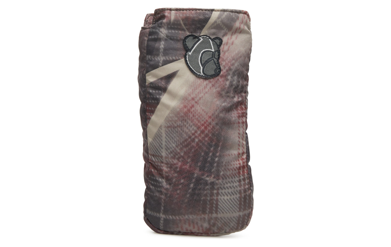 Cord Elastic And Logocrunched PrintTonsure Check With Pouch Detaill Reflective Teddy KFJ1lc