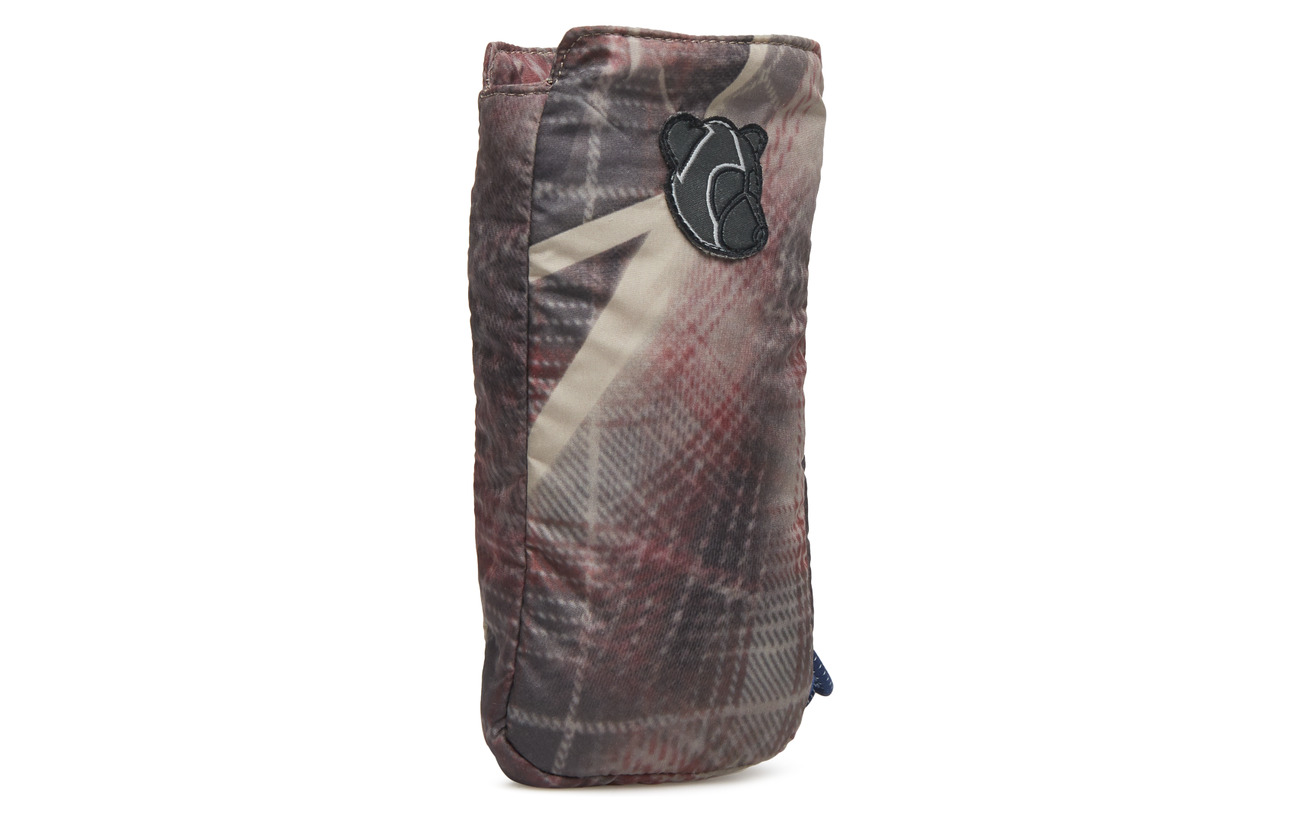 Cord Elastic And Logocrunched PrintTonsure Check With Pouch Detaill Reflective Teddy KFJ1lc