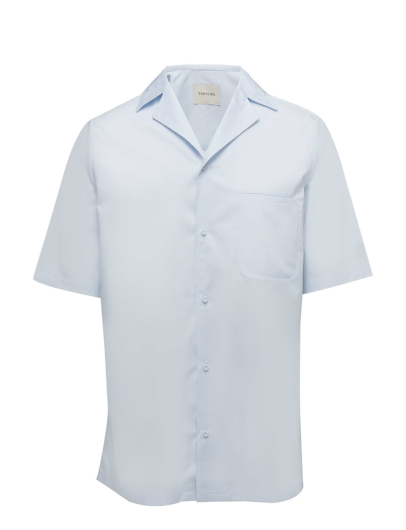 Bowling Shirt Overhemd Met Korte Mouwen Blauw Tonsure tonsure kopen in de aanbieding