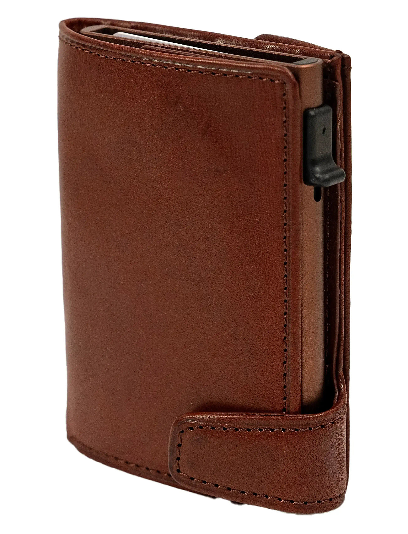 Tony Perotti Furbo Cardholder W/ Banknote And Coin Pocket, One Size, Brown, Punge > Klassiske Punge, Herre