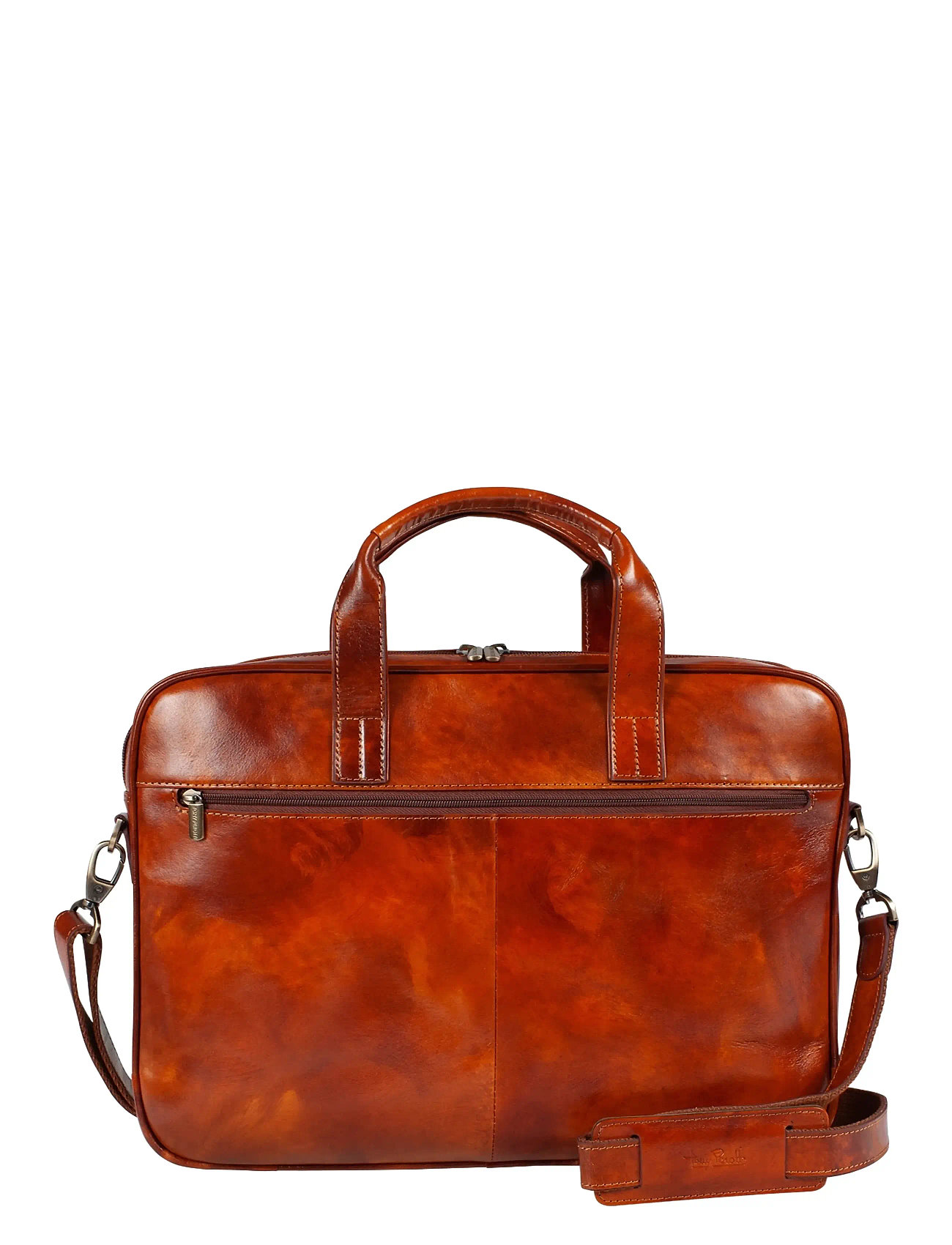 Tony Perotti 1 Compartment Laptop Bag Van Gogh, One Size, Brown, Designere > Dokumentmapper, Herre