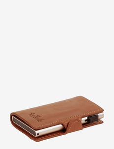 Furbo cardholder w/ banknote pocket - wallets & cases - cognac