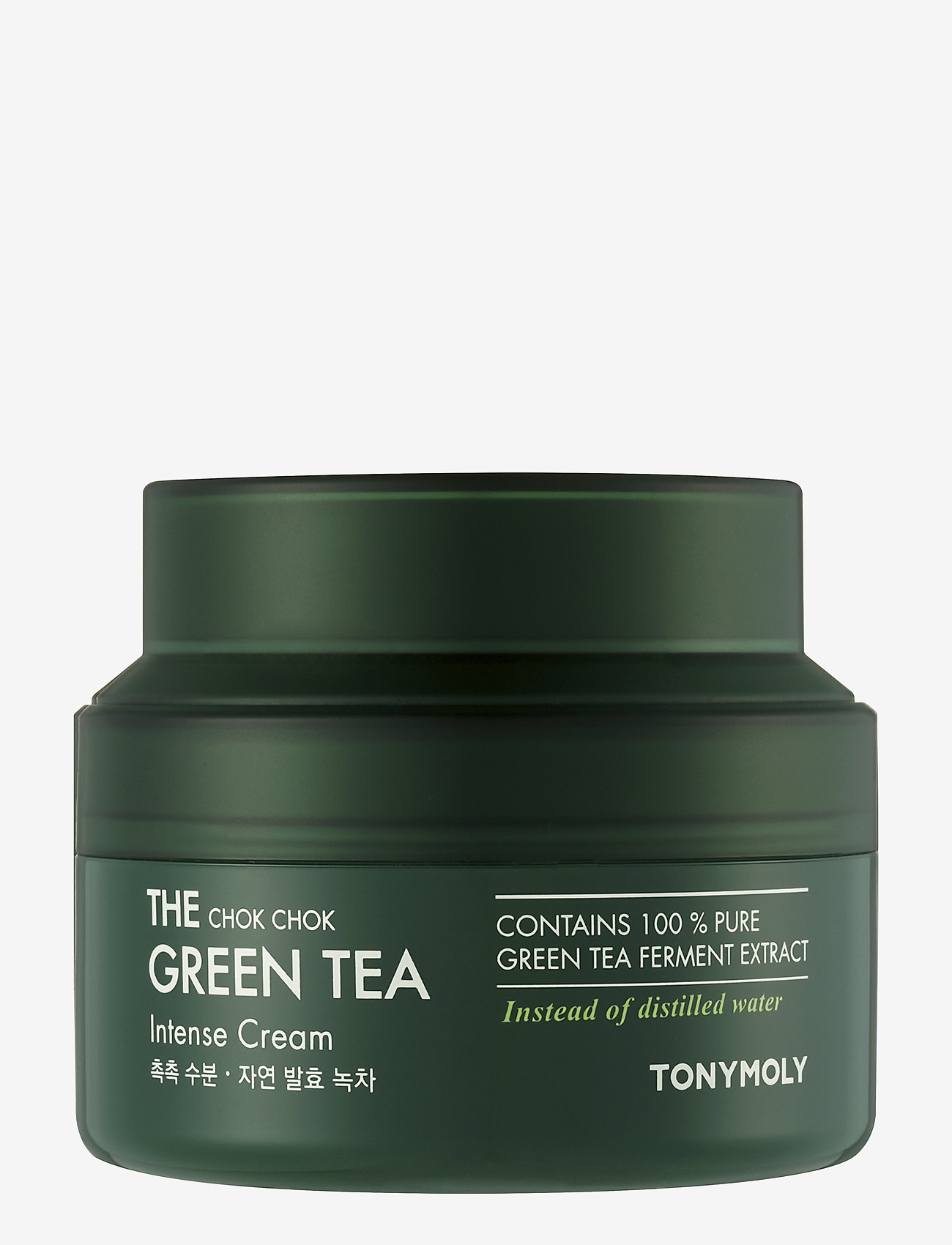 Tonymoly - Tonymoly The Chok Chok Green Tea Intense Cream 60ml - fuktkrämer - clear - 0