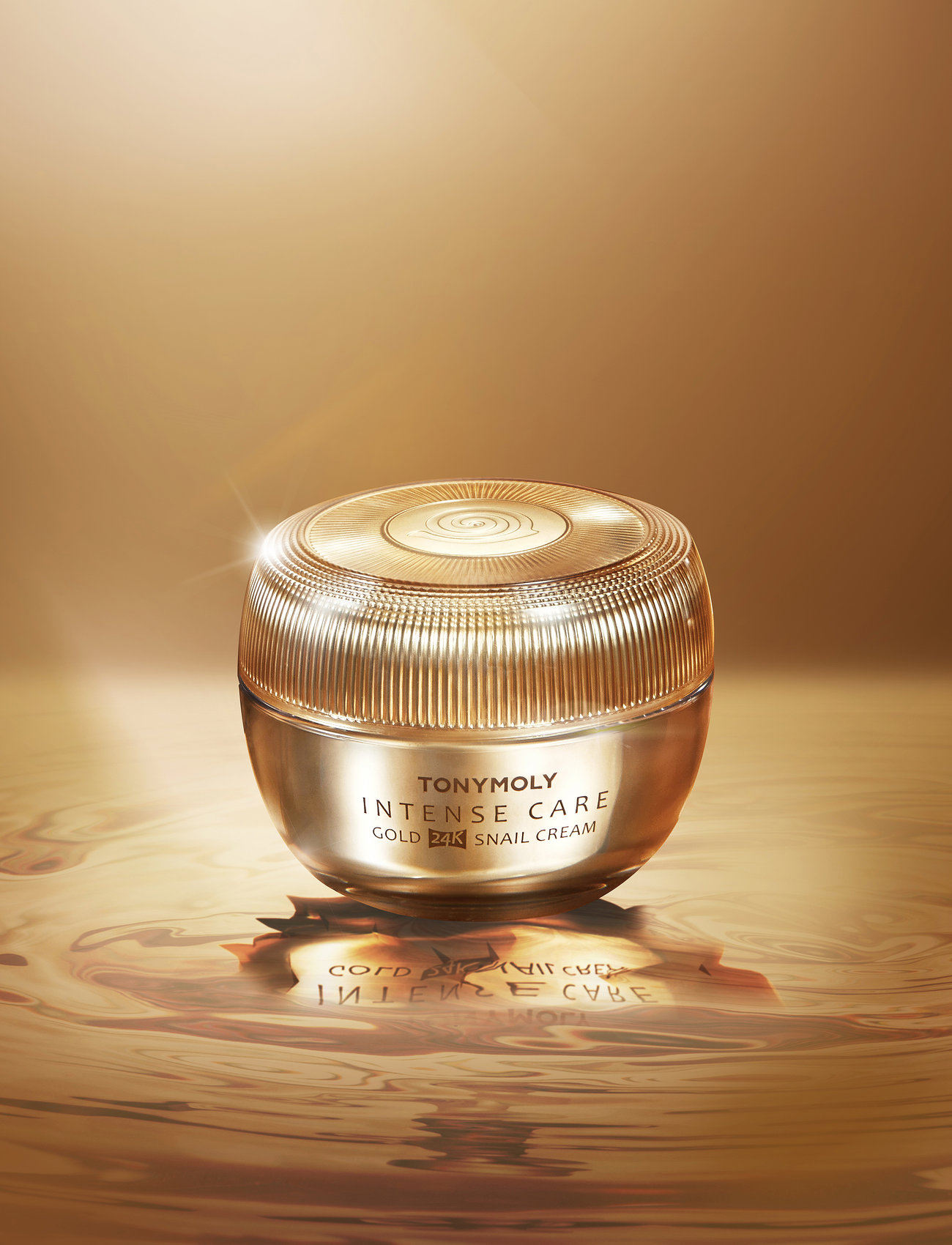 Tonymoly Tonymoly Intense Care Gold 24K Snail Cream 45ml, 45 ml, Nude, Fugtighedscreme > Dagcreme, Dame