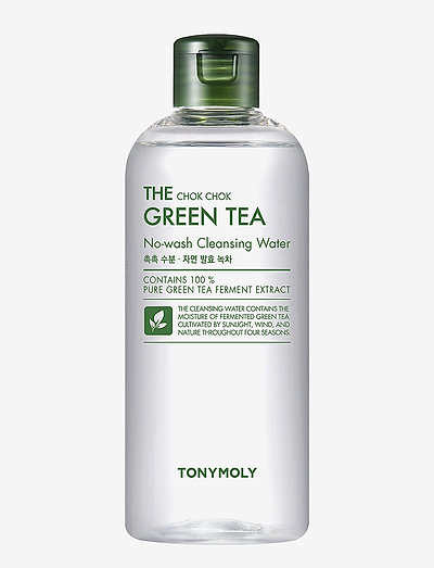 Tonymoly The Chock Chok Green Tea Cleansing Water 300ml - sminkborttagning - clear