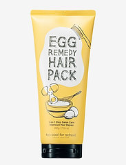 Too Cool For School - Too Cool For School Egg Remedy Hair Pack - hårmasker - clear - 0