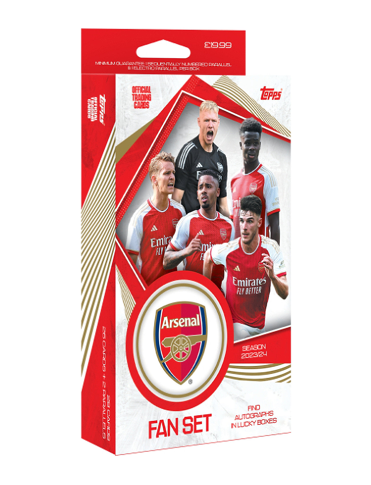 Topps Arsenal Fan Set Toys Puzzles And Games Games Card Games Multi/patterned Topps Match Attax