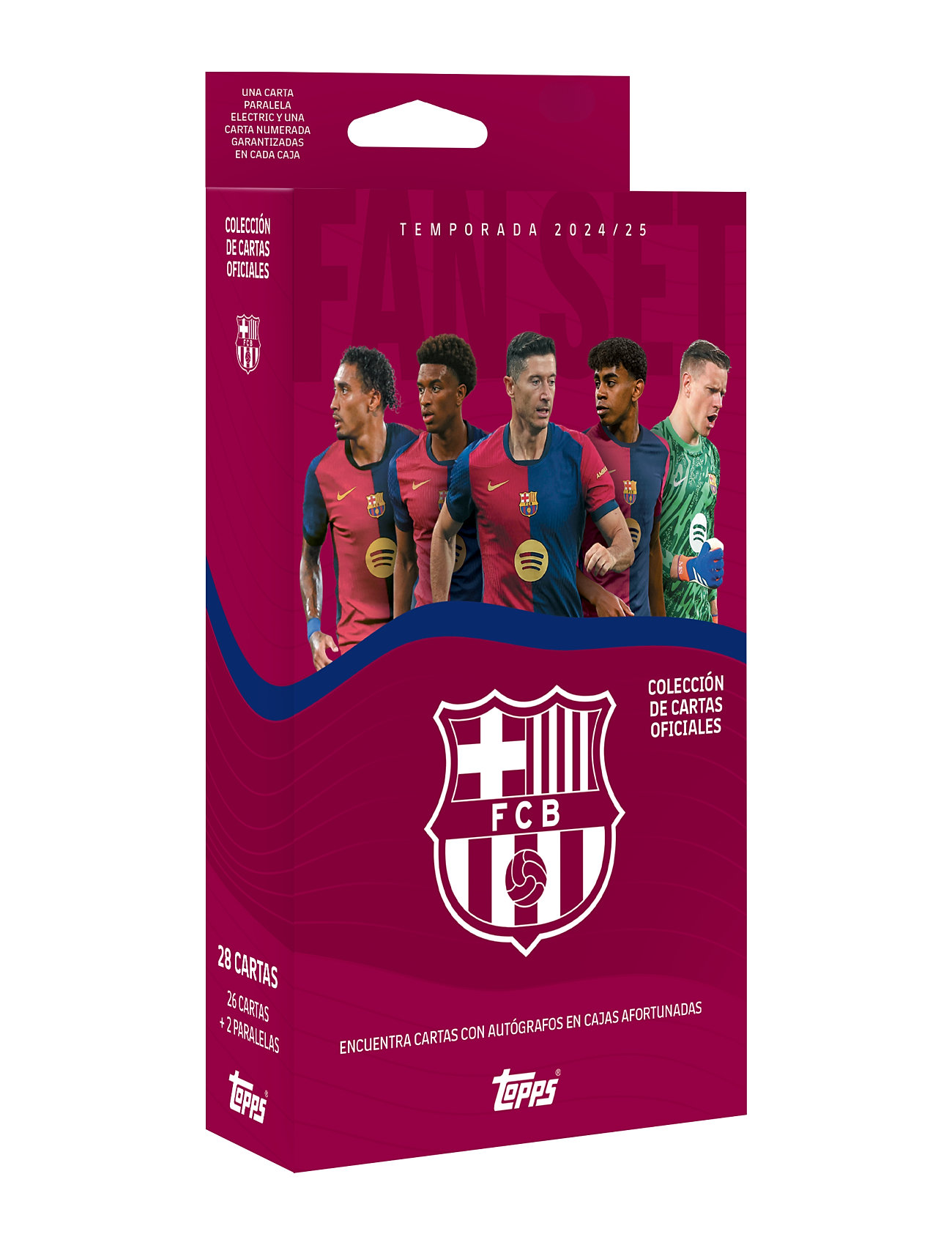 Topps Fc Barcelona Fan Set 24/25 Toys Trading Cards Multi/patterned Topps Match Attax