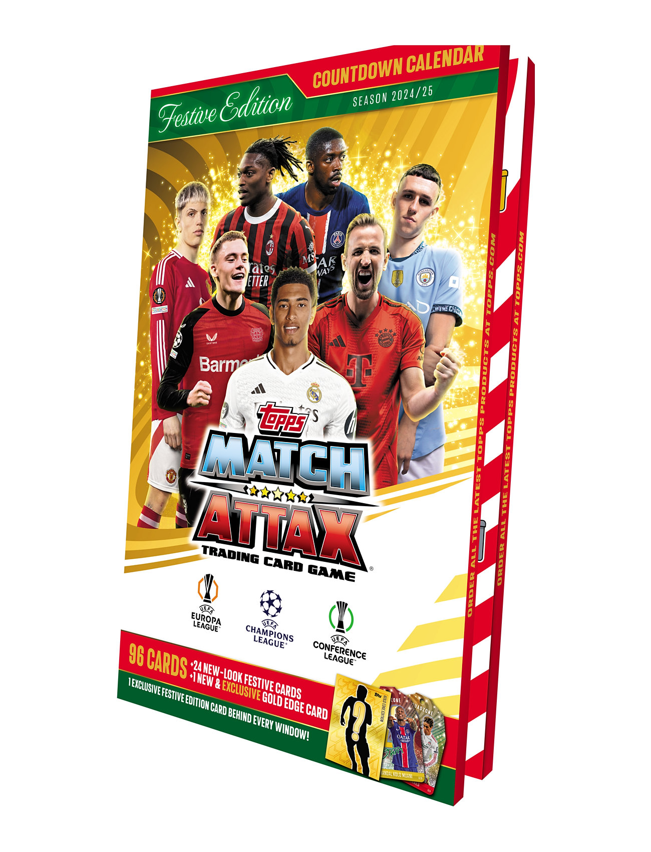 Topps Match Attax Champions League Calendar Toys Trading Cards Multi/patterned Topps Match Attax