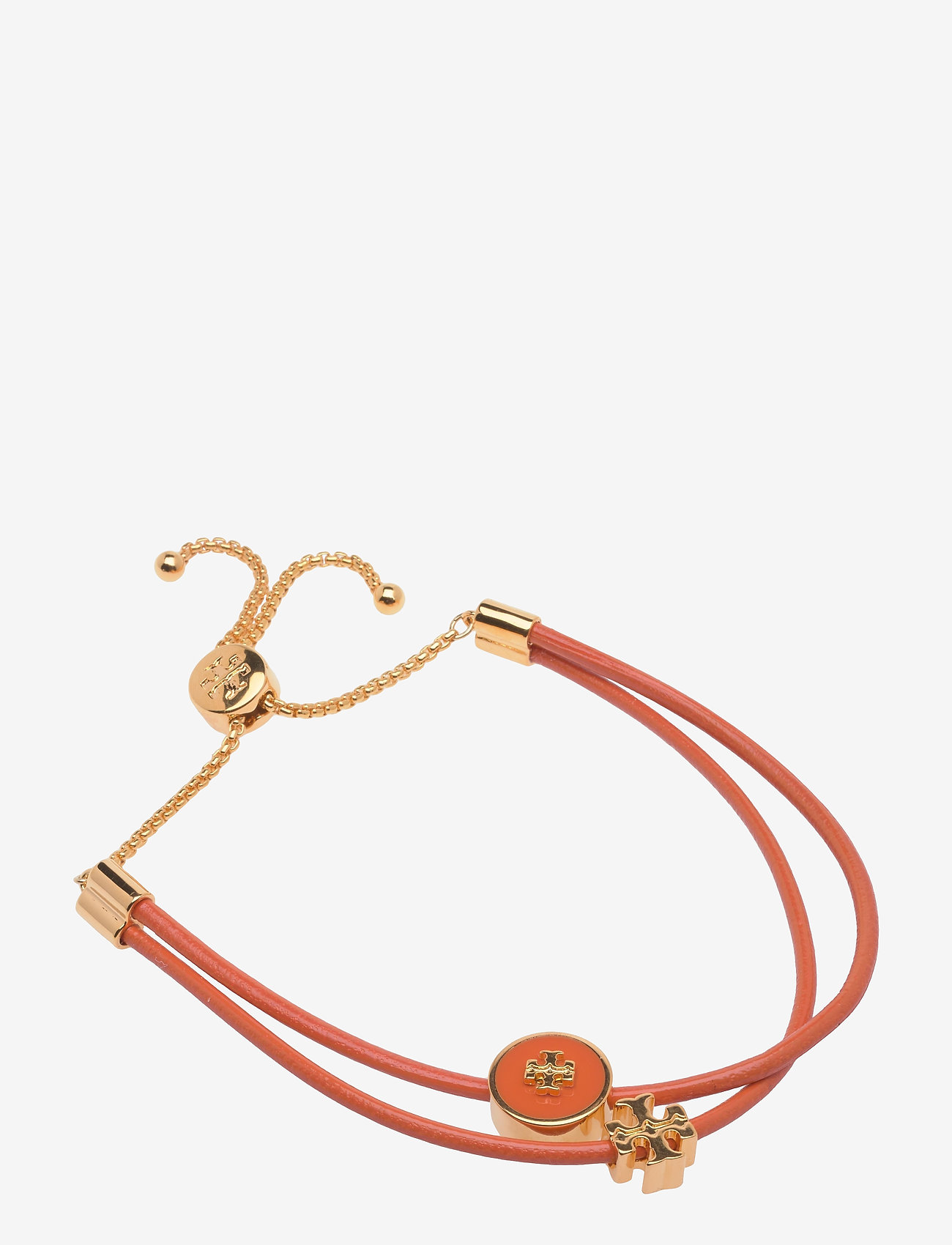 Kira Enamel Slider Bracelet (Tory Gold / Mango) (893 kr) - Tory Burch