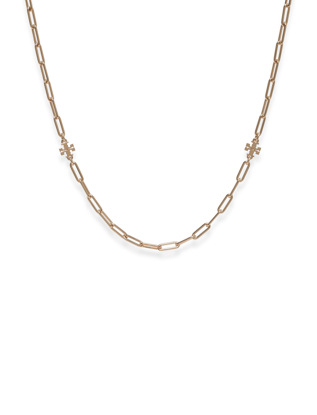 Tory Burch Good Luck Chain Necklace, One Size x 45.72, Gold, Halskæder > Kædehalskæder, Dame