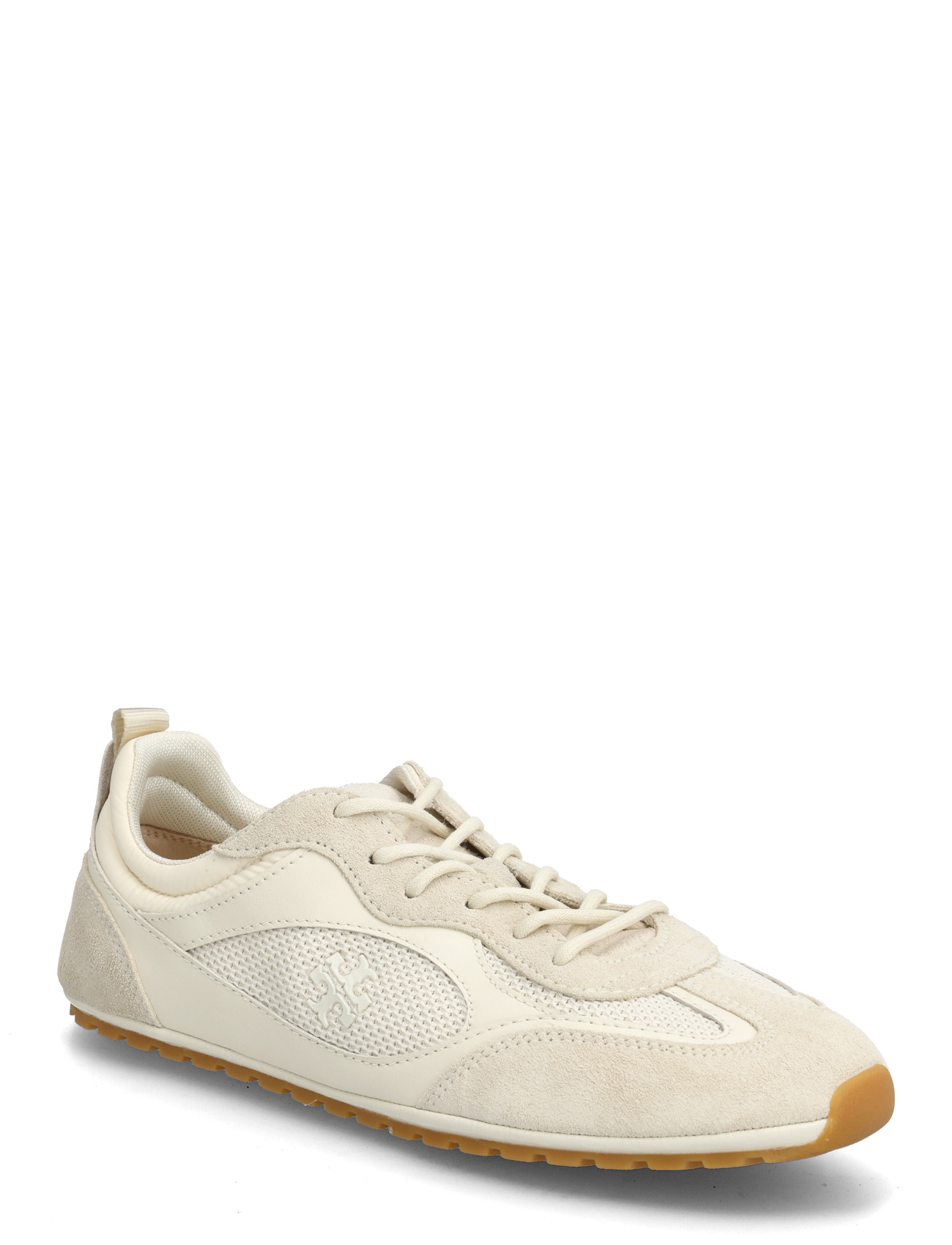 Tory Burch Field Sneaker, 38.5, Cream, Sneakers > Sneakers Med Lav Top, Dame
