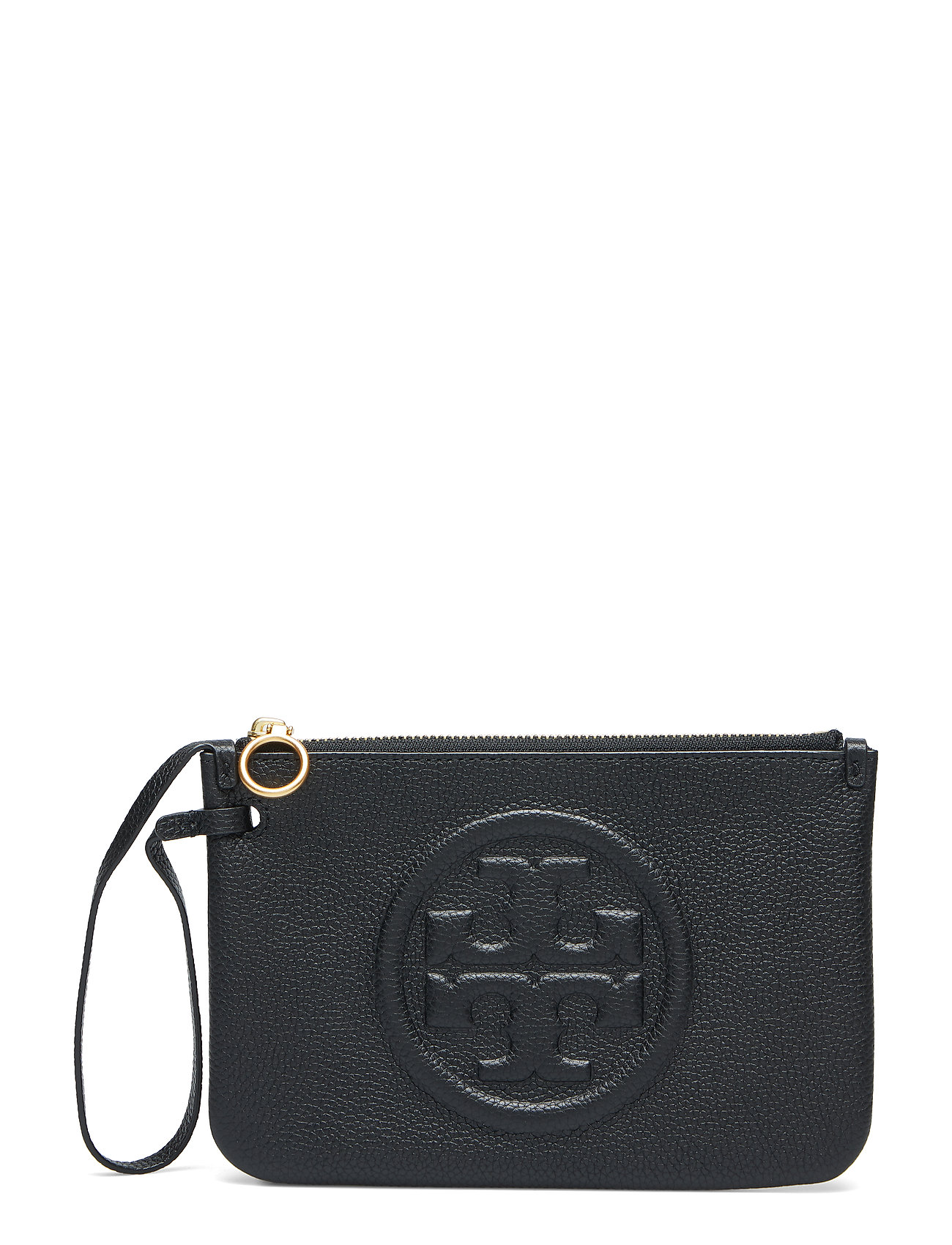 Perry Bombe Wristlet (Black) (1209 kr) Tory Burch