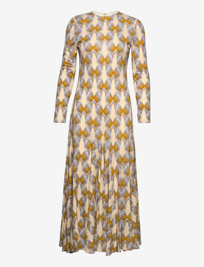 Tory Burch Printed Sheath Dress (Sand Deco Crane Geo), ( €) | Suur  valik outlet'i stiile 