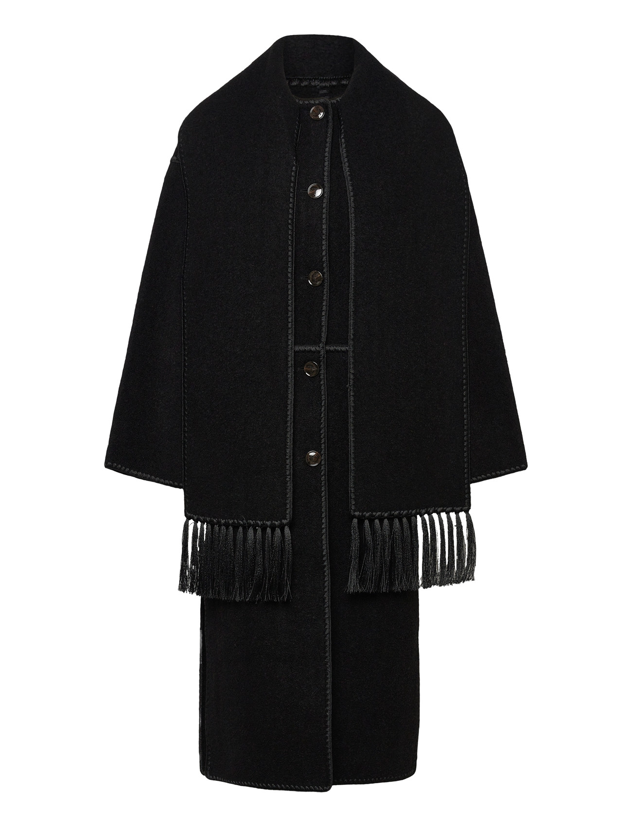 TOTEME Embroidered Scarf Coat