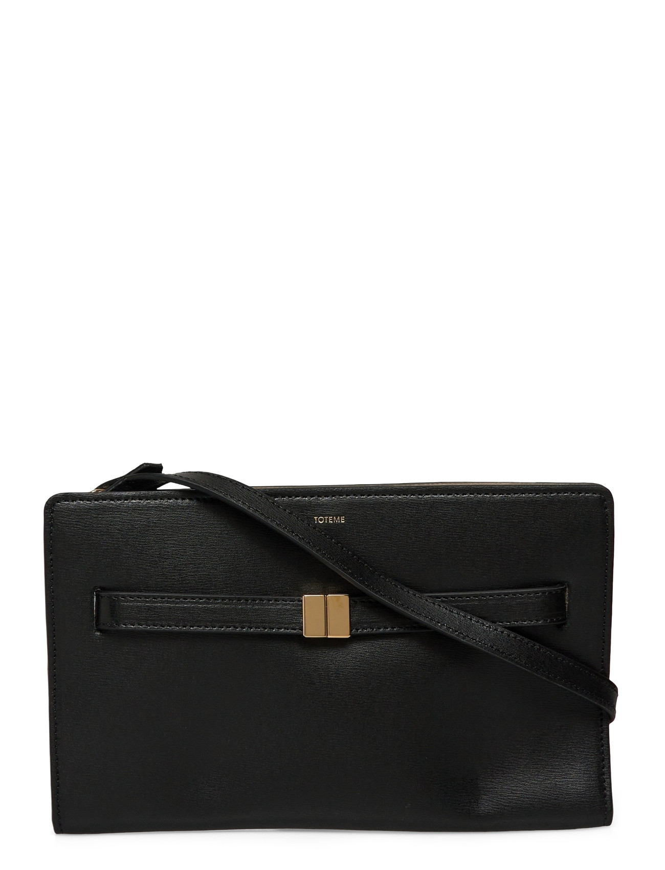 TOTEME Leather Mini Crossbody Bag, One Size, Designer, Schwarz - Bags, Frauen