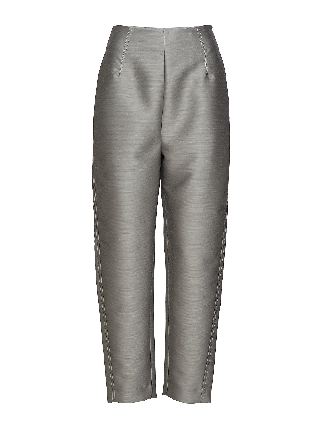 Elda Pantalon Met Rechte Pijpen Grijs Toteme toteme kopen in de aanbieding