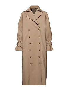 Modström Overtøj Frakker Trenchcoats ivory DRY REED,modstrøm Modström Overtøj Frakker Trenchcoats ivory DRY REED,modstrøm