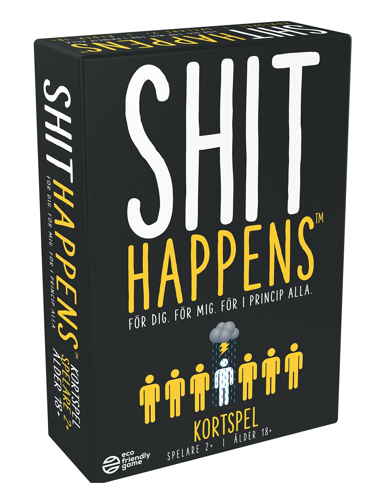 Shit Happens - Svenska Toys Puzzles And Games Games Card Games Multi/patterned Toyrock