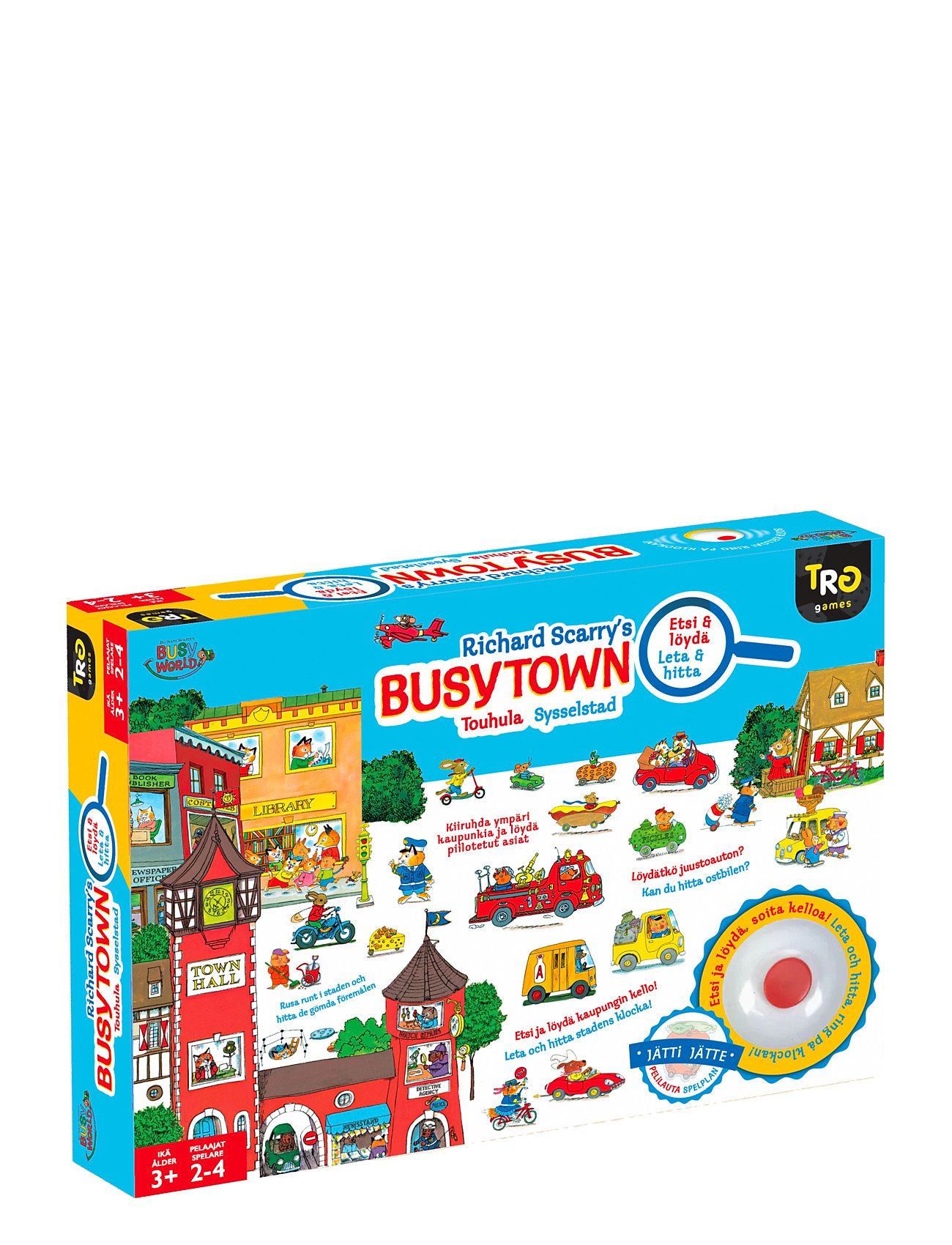 Richard Scarry Seek And Find Toys Puzzles And Games Games Board Games Multi/patterned Toyrock