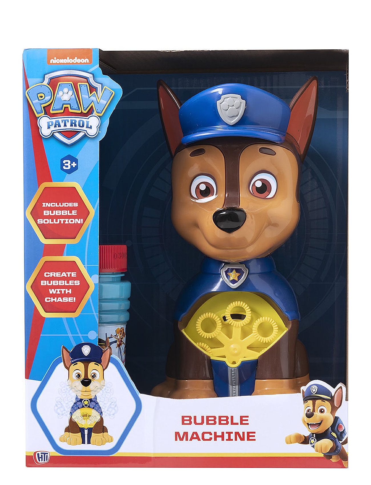 Paw Patrol Chase Bubble Machine Ml Toys Outdoor Toys Soap Bubbles Toys Multi/patterned Paw Patrol