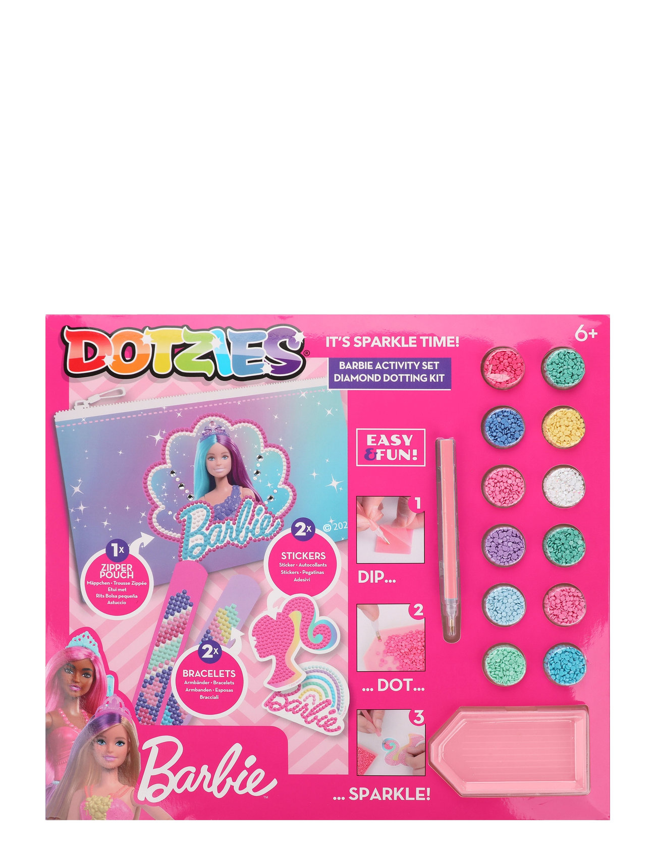 Toyrock Dotzies Barbie Activity Set Multi/patterned