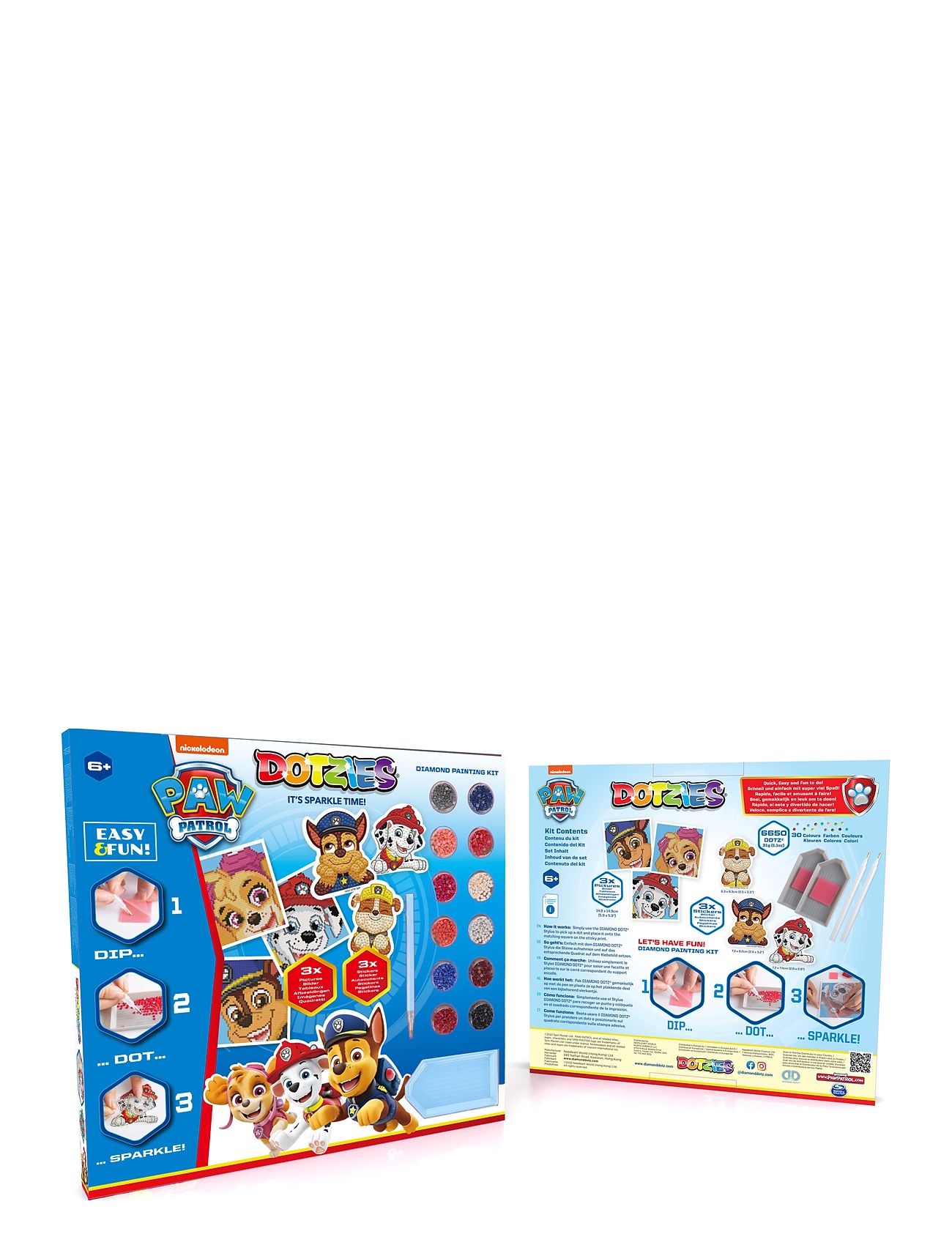 Toyrock Dotzies Paw Patrol Let´s Play Activity Set Multi/patterned