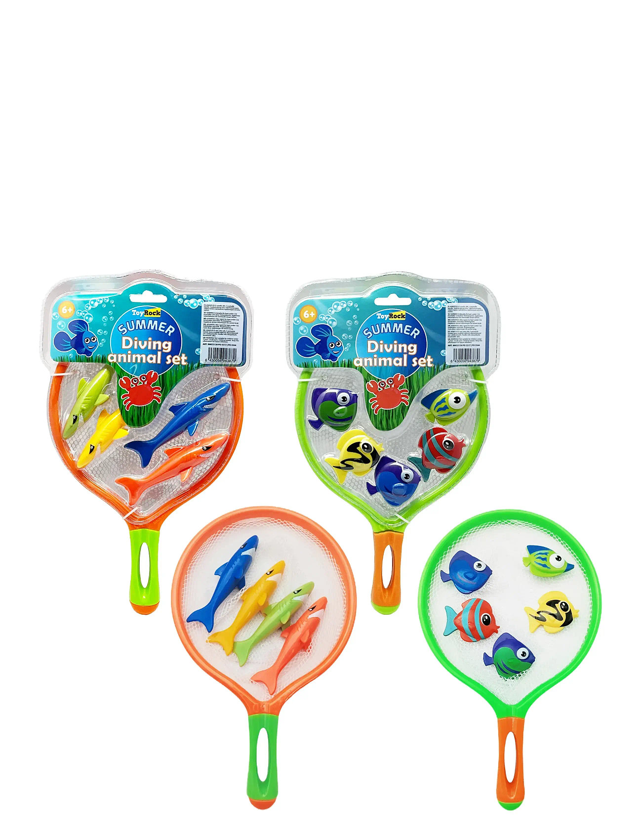 Diving Animal Set Toys Outdoor Toys Outdoor Games & Sport Multi/patterned Toyrock