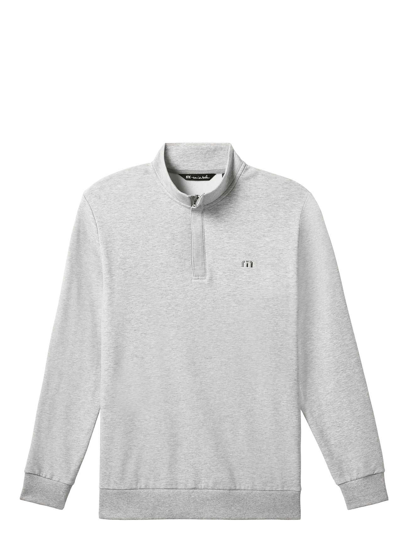 Cloud Quarter Zip 2. Grey Travis Mathew