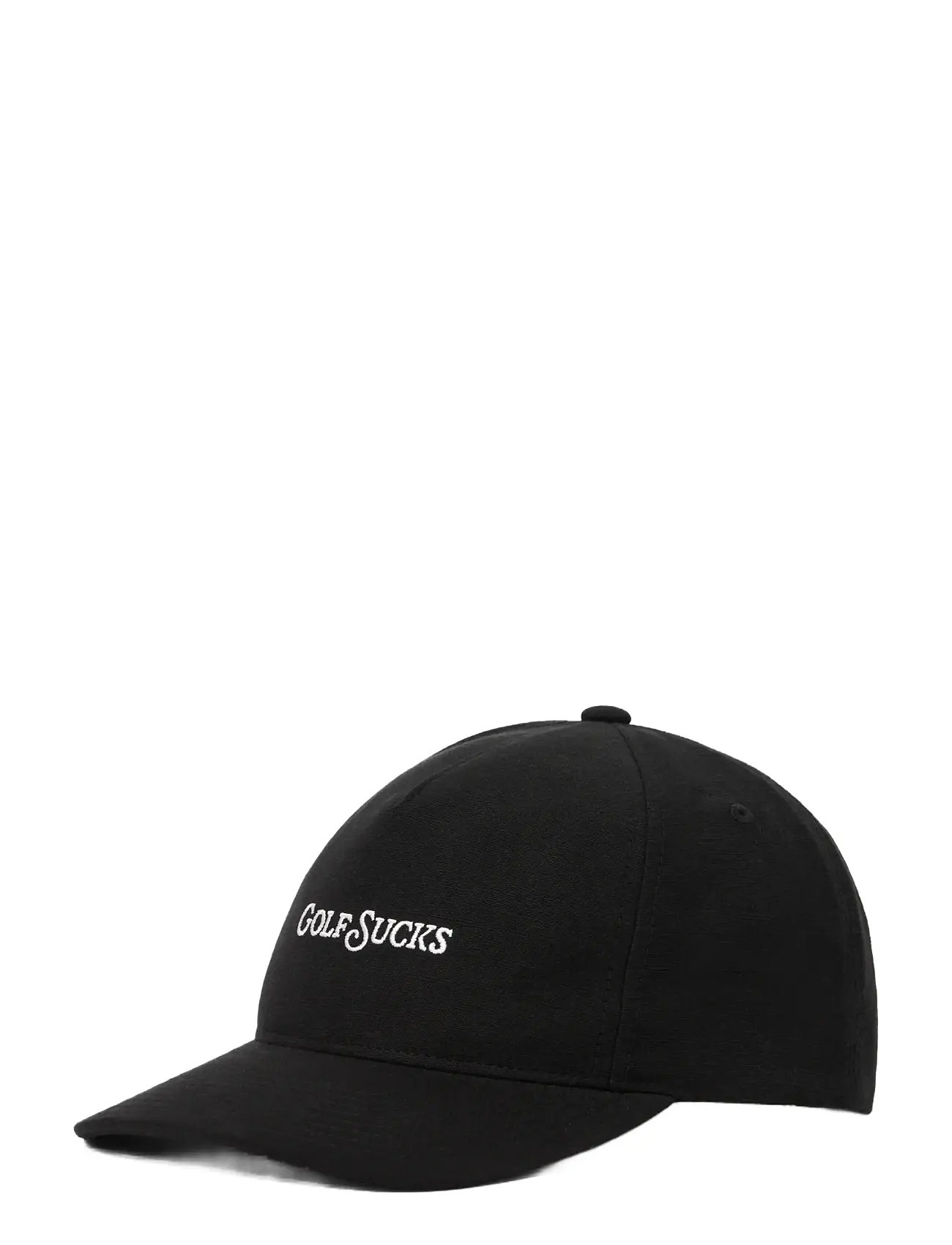 TravisMathew Golf Sucks Hat, One Size, Black, Sport Accessories > Sport Caps, Herre