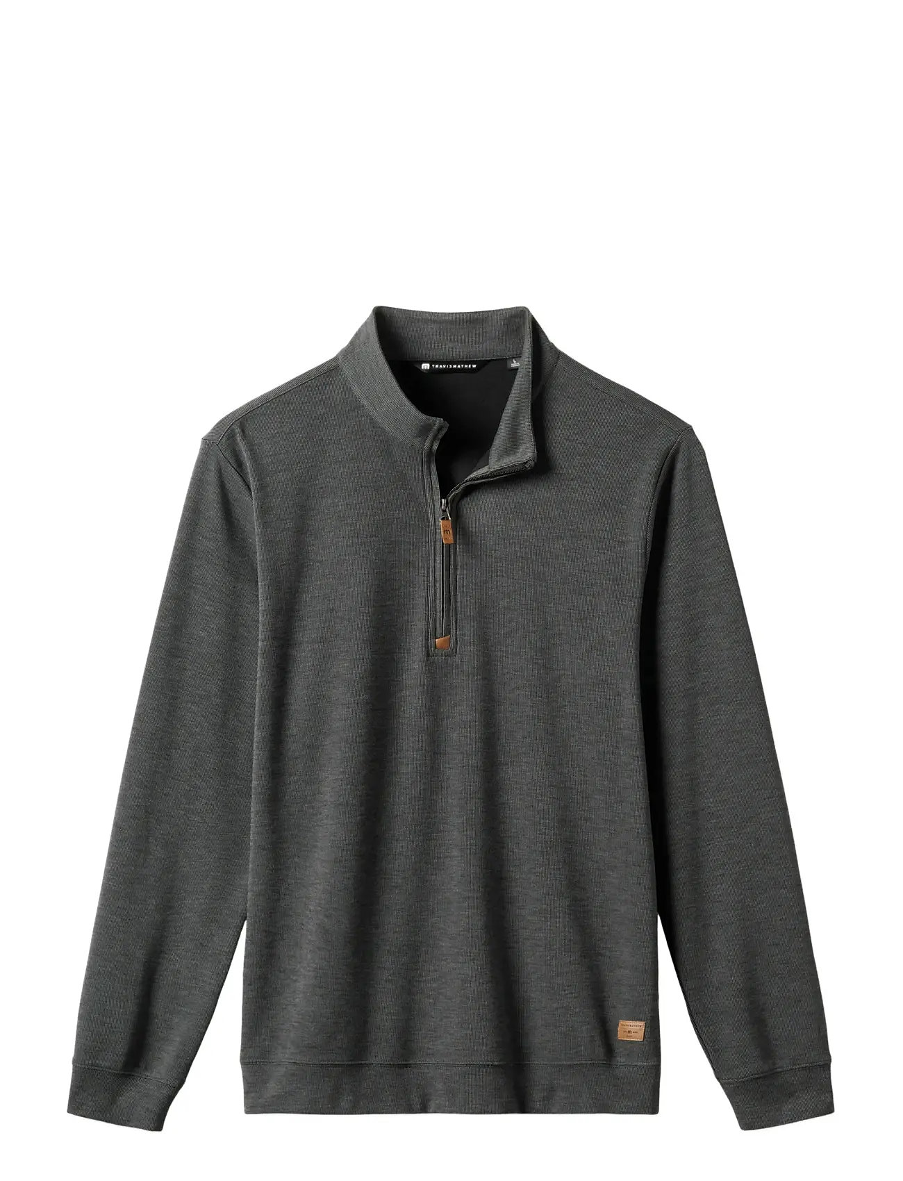 TRAVISMATHEW Cloud Pullover 1/4 Zip Grau - M - Herren