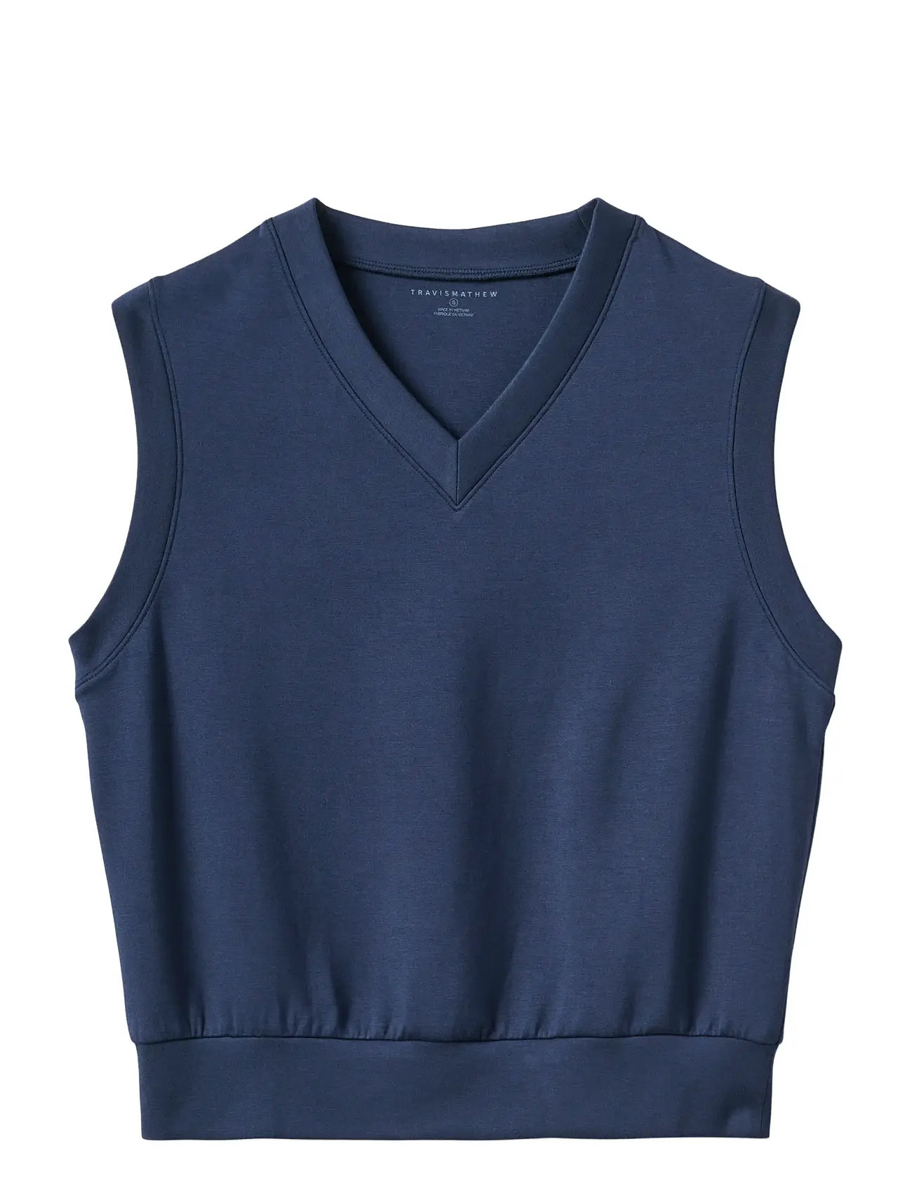 TRAVISMATHEW Skyloft Soft Vest Navy - L - Damen